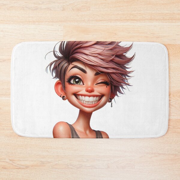 Item preview, Smiling Girl designed and sold by GalleryBrisArt.