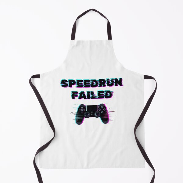Item preview, Speedrun Failed – Glitch Gamer Controller Design designed and sold by PHRASEandSTYLE.