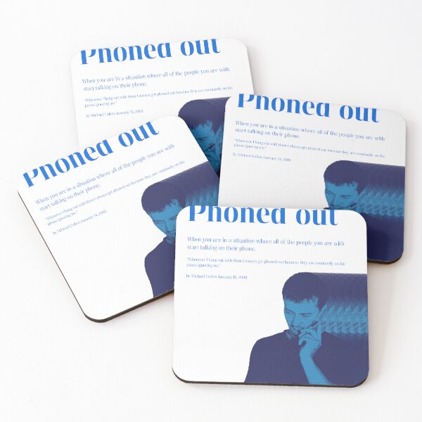 Item preview, Phoned Out – Modern Social Disconnection designed and sold by lifestylecreep.