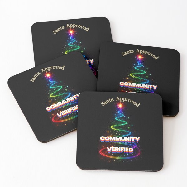 Item preview, ⛄ Santa Approved – Community Verified ✨-✨ HOLIDAY PRIDE EDITION designed and sold by WheelieGdArt.