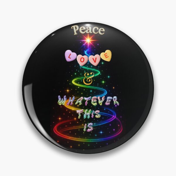 Item preview, ⛄ Peace Love & Whatever This Is ✨-✨ Metallic Jellie Letters Edition — HIGH SASS & SHADE COLLECTION designed and sold by WheelieGdArt.