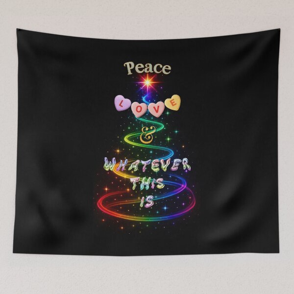 Item preview, ⛄ Peace Love & Whatever This Is ✨-✨ Metallic Jellie Letters Edition — HIGH SASS & SHADE COLLECTION designed and sold by WheelieGdArt.