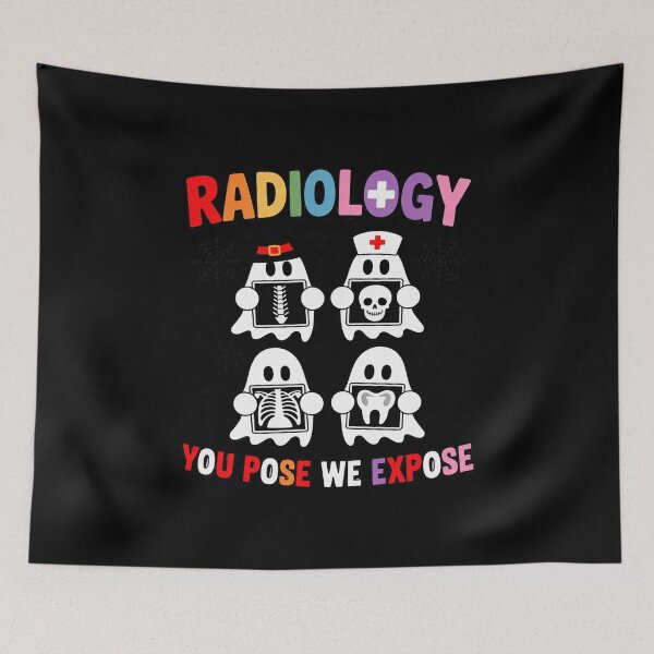 Item preview, Radiology You Pose We Expose Halloween Boo X-ray Rad Tech designed and sold by ProudForFunny.