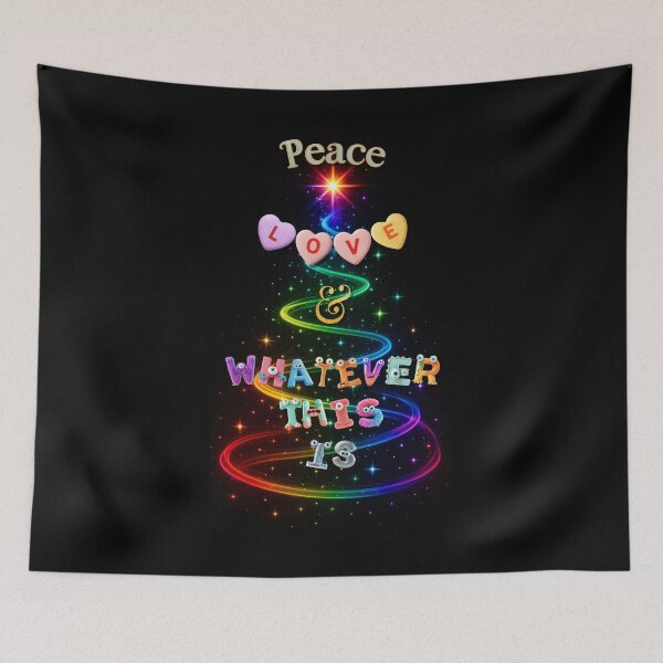 Item preview, ⛄ Peace Love & Whatever This Is ✨-✨ Monster Letters Edition — HIGH SASS & SHADE COLLECTION designed and sold by WheelieGdArt.