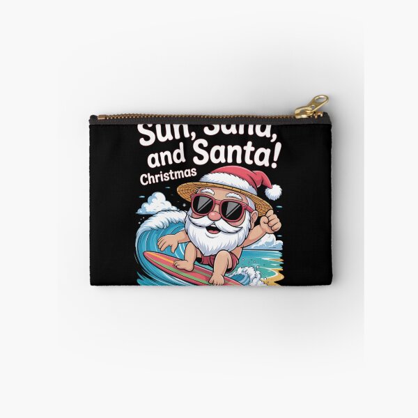 Item preview, Santa's sun sand sea Favorite  Merry Christmas squad  designed and sold by kaka8888.