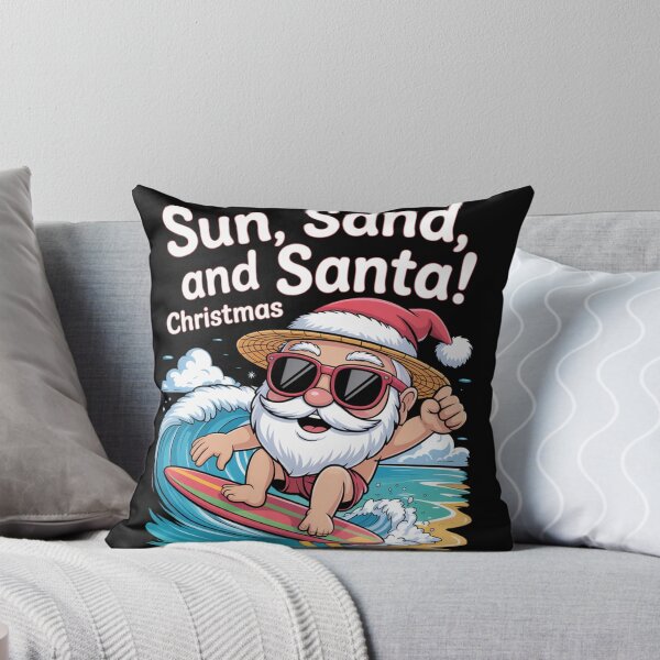Item preview, Santa's sun sand sea Favorite  Merry Christmas squad  designed and sold by kaka8888.