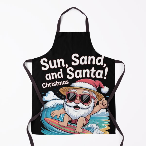 Item preview, Santa's sun sand sea Favorite  Merry Christmas squad  designed and sold by kaka8888.