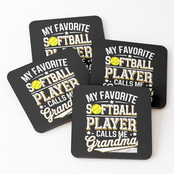 Item preview, My Favorite Softball Player Calls Me Grandma Mother's Day designed and sold by DentistLegal.