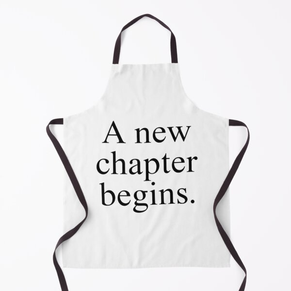 Item preview, A New Chapter Begins – Minimal New Year Quote designed and sold by Irene Catchmind.