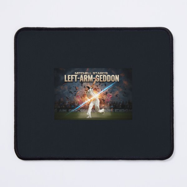 Item preview, Mitchell Starc's Left-Arm-Geddon designed and sold by Fair Go Shirts.
