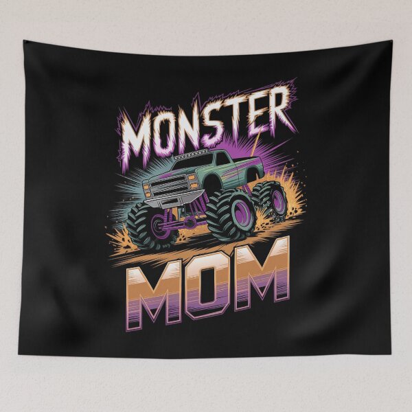 Item preview, Monster Truck Race Racer Driver Mom Mother's Day designed and sold by DentistLegal.