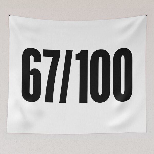 Item preview, 67/100, Six Seven designed and sold by Memes N Lore .