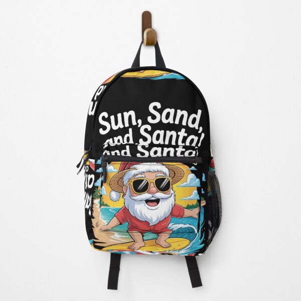 Item preview, Santa's sun sand sea Favorite Merry Christmas squad designed and sold by kaka8888.