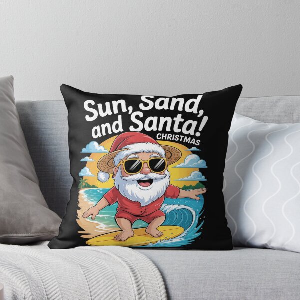 Item preview, Santa's sun sand sea Favorite  Merry Christmas squad  designed and sold by kaka8888.
