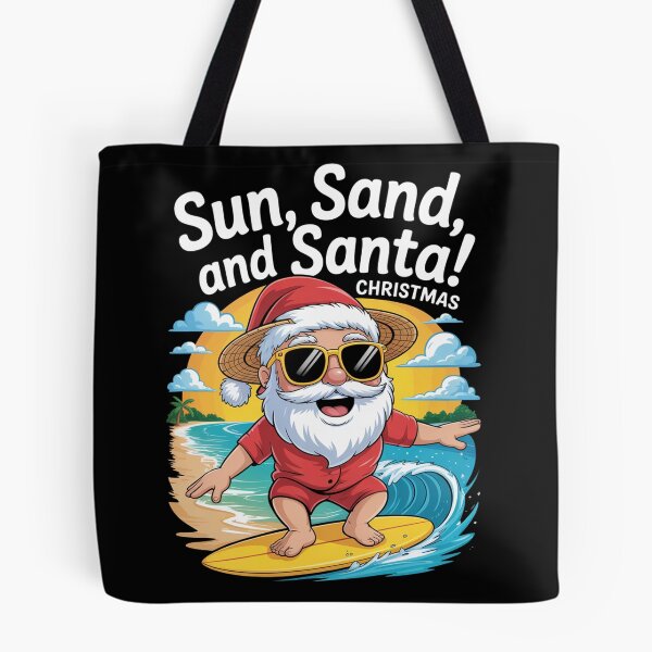 Item preview, Santa's sun sand sea Favorite  Merry Christmas squad  designed and sold by kaka8888.