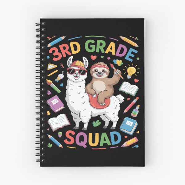 Item preview, 3rd Grade Squad Sloth With Llama First Day Of School designed and sold by SIGORDESIGN.