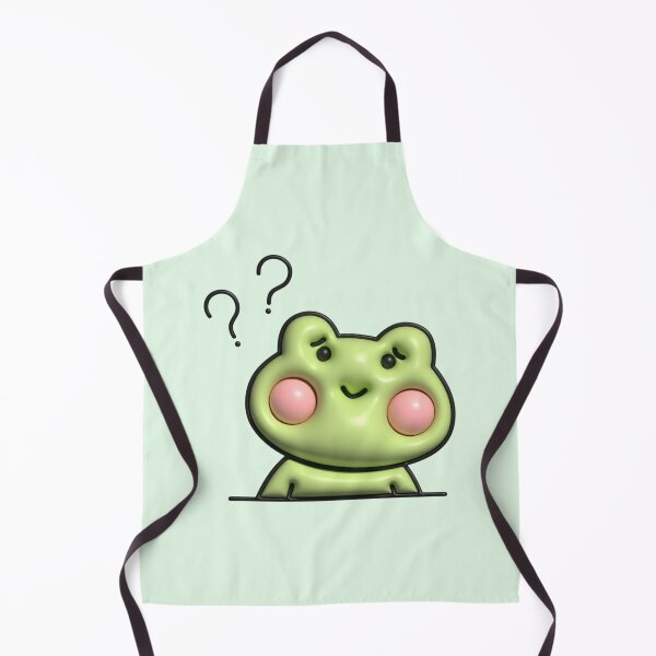 Item preview, Curious Frog with Question Marks designed and sold by Ashleigh David.