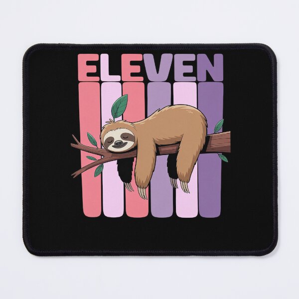 Item preview, 11 Year Old Cute Sloth Birthday Girl 11th B-day designed and sold by SIGORDESIGN.