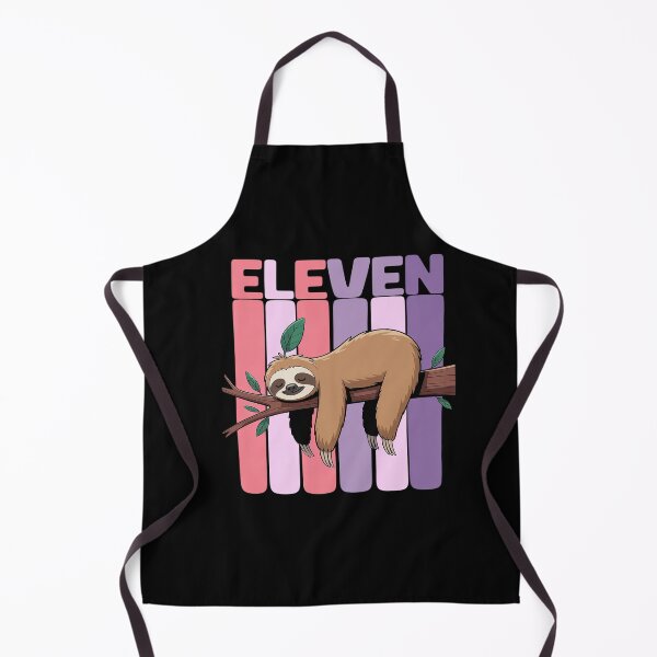 Item preview, 11 Year Old Cute Sloth Birthday Girl 11th B-day designed and sold by SIGORDESIGN.