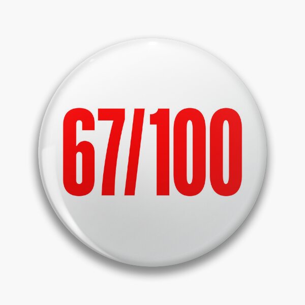 Item preview, 67/100, Six Seven Red designed and sold by Memes N Lore .