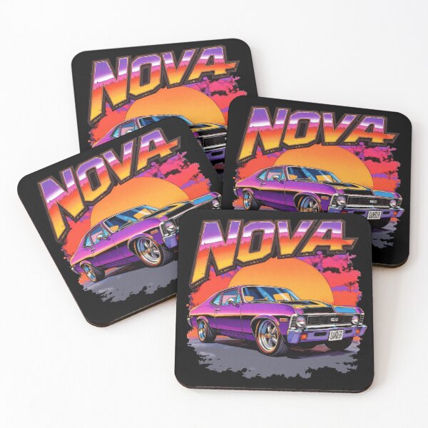 Item preview, Chevy Nova American Muscle designed and sold by Retro Quarter / Cararty.