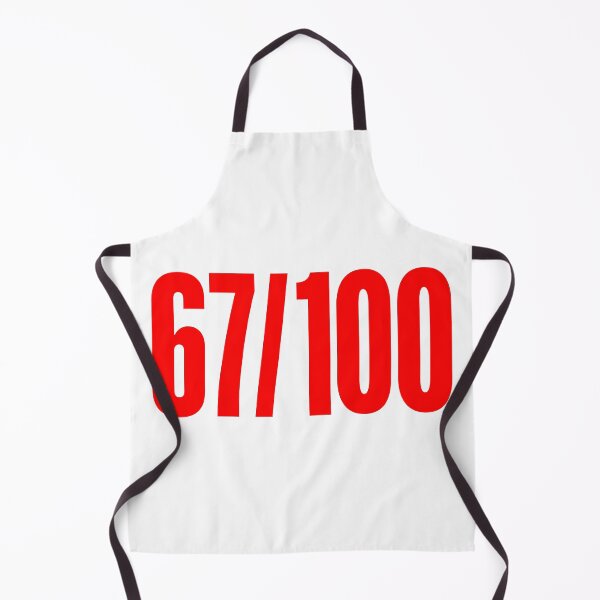 Item preview, 67/100, Six Seven Red designed and sold by Memes N Lore .