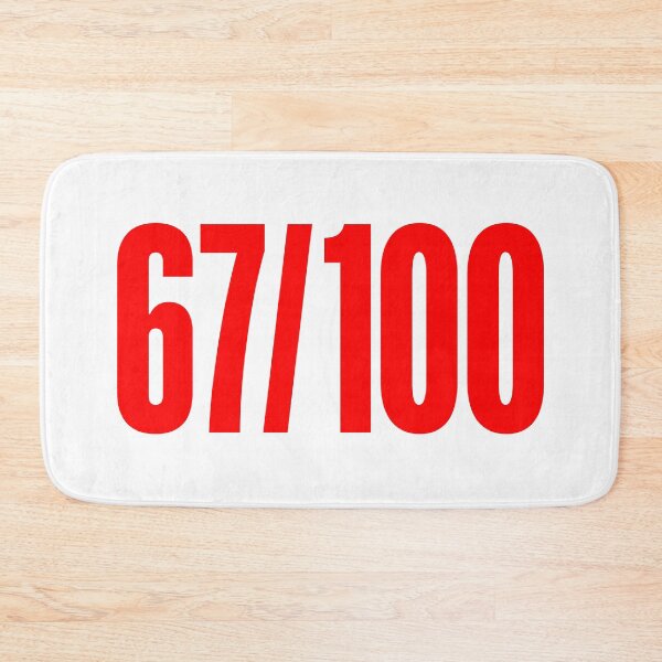 Item preview, 67/100, Six Seven Red designed and sold by Memes N Lore .