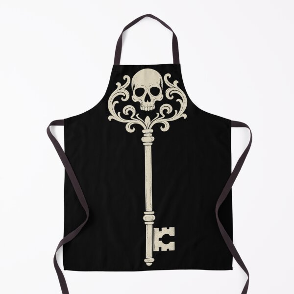 Artikelvorschau, Gotischer Skelettschlüssel – Totenkopfschlüssel im Vintage-Okkult-Design entworfen und verkauft von Mouraludia.
