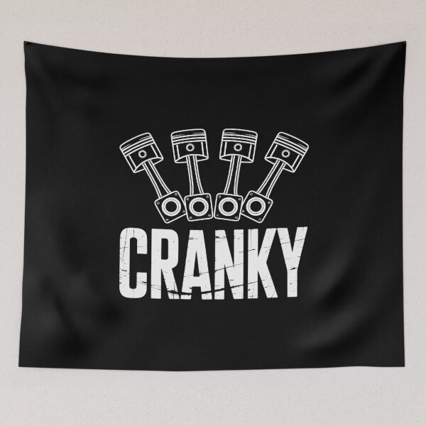 Item preview, Cranky Car Engine Crankshaft Cars Lover Mechanics Father Day designed and sold by VENOM0RIOT.