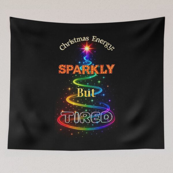 Item preview, ⛄ Christmas Energy ✨-✨ Sparkly But Tired ✨-✨ HIGH SASS & SHADE COLLECTION designed and sold by WheelieGdArt.