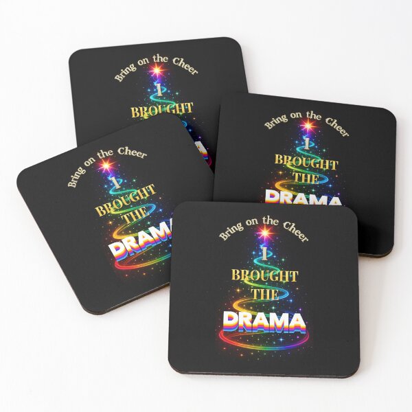 Item preview, ⛄ Bring on the Cheer – I Brought the Drama ✨-✨ HIGH SASS & SHADE COLLECTION designed and sold by WheelieGdArt.
