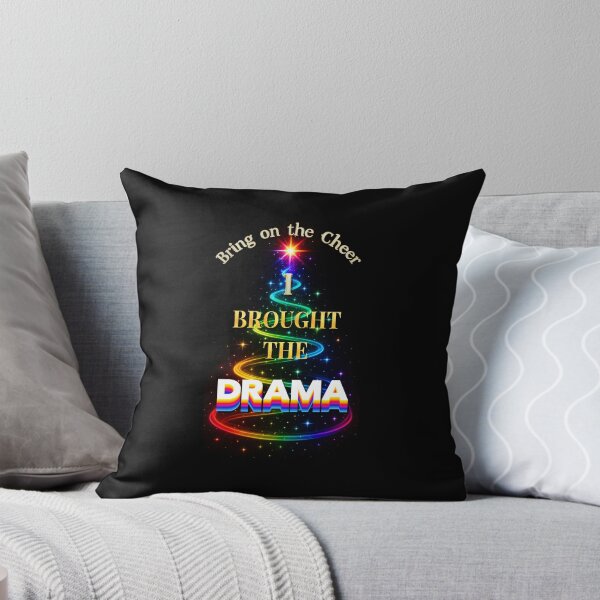 Item preview, ⛄ Bring on the Cheer – I Brought the Drama ✨-✨ HIGH SASS & SHADE COLLECTION designed and sold by WheelieGdArt.