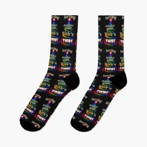 Item preview, ⛄ Serving Holiday Spirit… With a Twist ✨-✨ Prism Swirl Edition – HIGH SASS & SHADE COLLECTION designed and sold by WheelieGdArt.