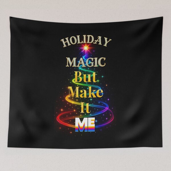 Item preview, ⛄ Holiday Magic But Make It Me ✨-✨ Starburst Glow Edition – HIGH SASS & SHADE COLLECTION designed and sold by WheelieGdArt.
