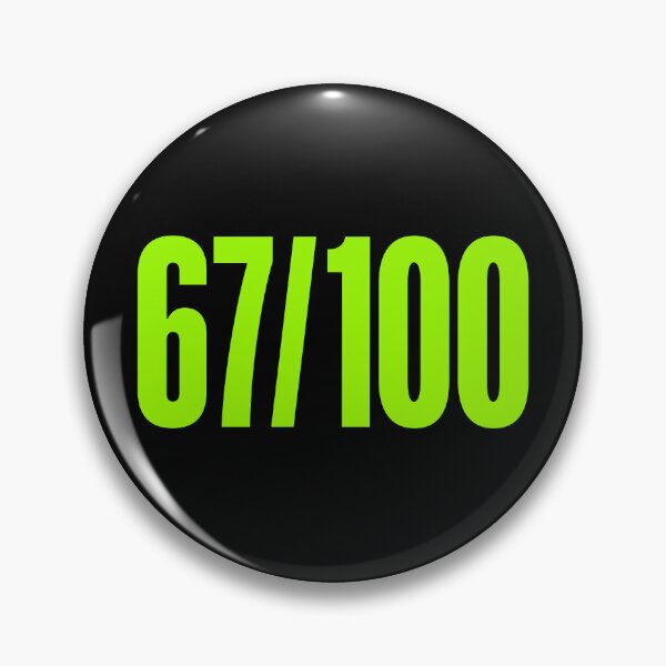 Item preview, 67/100, Six Seven Green designed and sold by Memes N Lore .