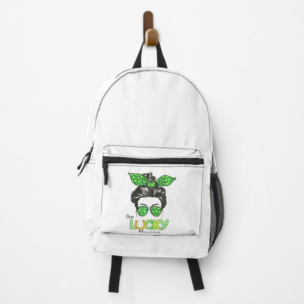Item preview,  One Lucky Mama Messy Bun Shamrock St. Patricks Day  designed and sold by SIGORDESIGN.