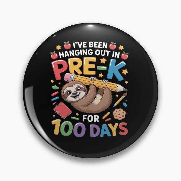 Item preview, 100th Day Of School Sloth Shirt Pre-K 100 Days School designed and sold by SIGORDESIGN.