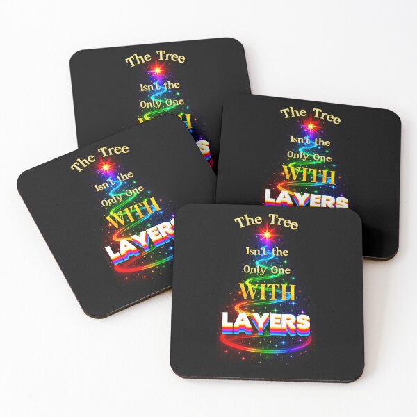 Item preview, ⛄ The Tree Isn’t the Only One With Layers ✨-✨ Holiday Depth Edition – HIGH SASS & SHADE COLLECTION designed and sold by WheelieGdArt.