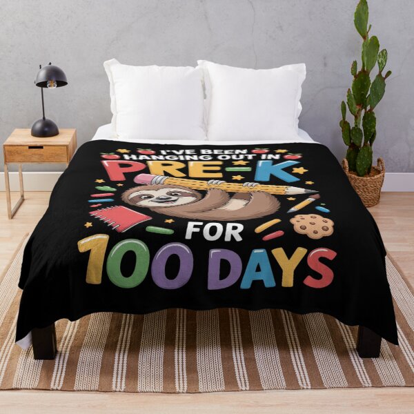 Item preview, 100th Day Of School Sloth Shirt Pre-K 100 Days School designed and sold by SIGORDESIGN.