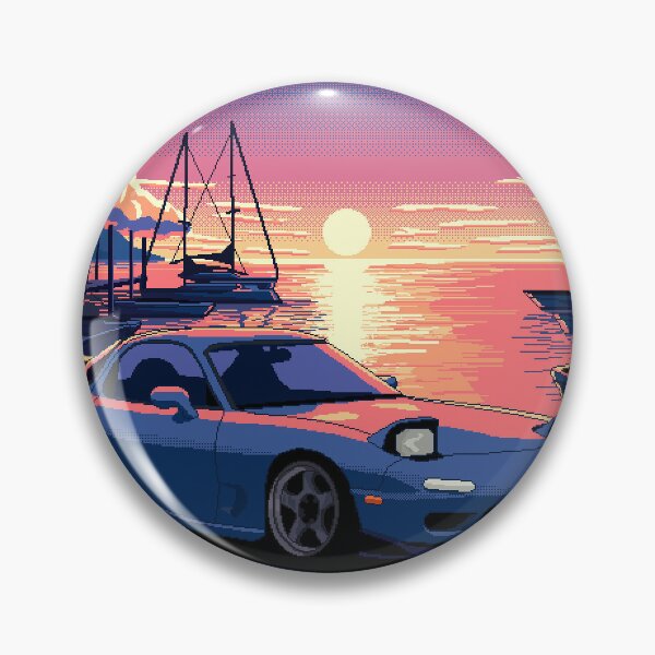 Item preview, RX7 pixel art designed and sold by Xythusia Auto.