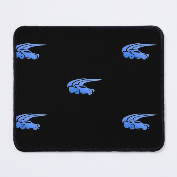 Item preview, A race car speeding through a sharp curve on a racetrack_25_Blue paint_side view designed and sold by Aariq.