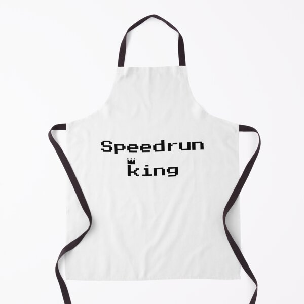 Item preview, Speedrun King – Retro Pixel Gamer Text Design designed and sold by PHRASEandSTYLE.