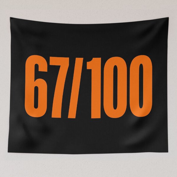 Item preview, 67/100, Six Seven Orange designed and sold by Memes N Lore .