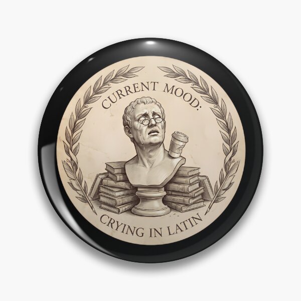 Item preview, Funny Dark Academia Crying In Latin History Student  designed and sold by Mason-Pride.