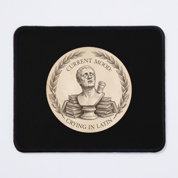 Item preview, Funny Dark Academia Crying In Latin History Student  designed and sold by Mason-Pride.