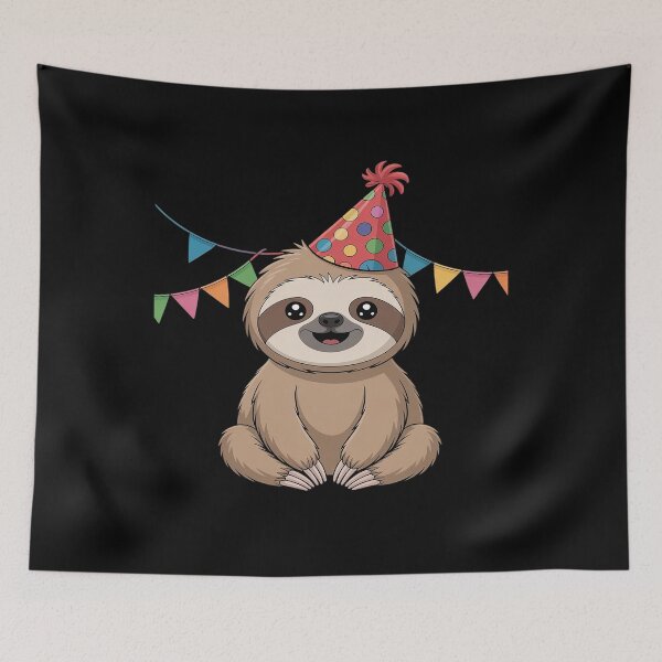 Item preview, Birthday Sloth For Kids A Birthday Sloth designed and sold by SIGORDESIGN.