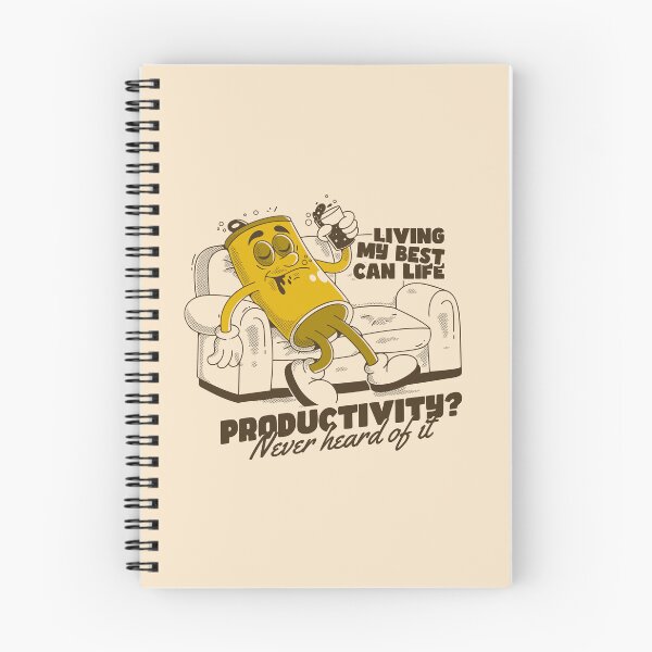 Item preview, Living My Best Can Life Funny Beer Can Cartoon Illustration designed and sold by adipra.
