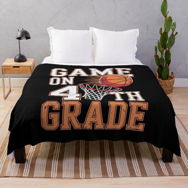 Item preview, Games On 4th Grade Basketball First Day Of School designed and sold by SIGORDESIGN.