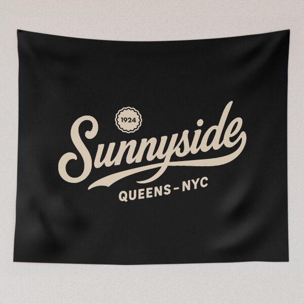 Item preview, Sunnyside Queens New York Script designed and sold by Boogosh.