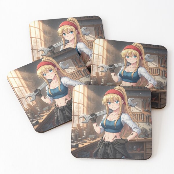 Item preview, Winry Rockbell In The Workshop , Fullmetal Alchemist designed and sold by Innova_Creations.